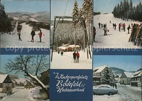 Skifahren Skilift Boedefeld  Kat. Sport