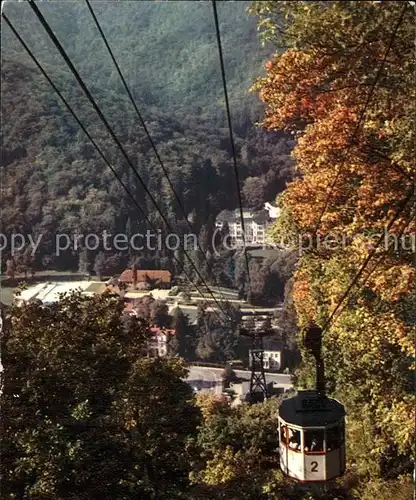 Seilbahn Bad Harzburg Burgberg / Bahnen /