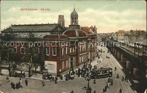 Strassenbahn Rotterdam Beurs Kat. Strassenbahn