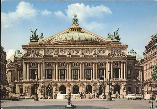 Opergebaeude Paris L Opera Kat. Gebaeude