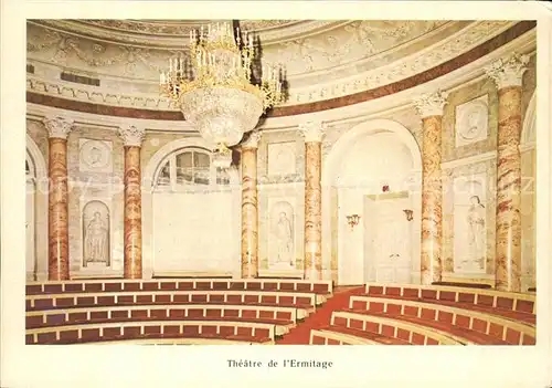 Theatergebaeude Theatre de l Ermitage St. Petersburg Russland Kat. Gebaeude