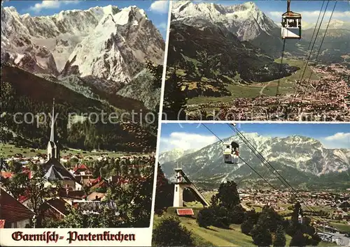 Seilbahn Skiflugschanze Garmisch-Partenkirchen / Bahnen /