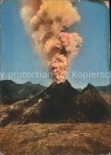 Vulkane Geysire Vulcans Geysers Vesuvio Napoli Kat. Natur