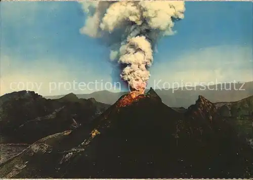 Vulkane Geysire Vulcans Geysers Vesuvio Napoli  Kat. Natur