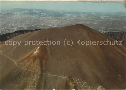 Vulkane Geysire Vulcans Geysers Vesuvio Napoli Fliegeraufnahme Kat. Natur