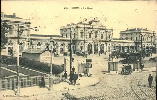 Bahnhof Reims Kat. Eisenbahn