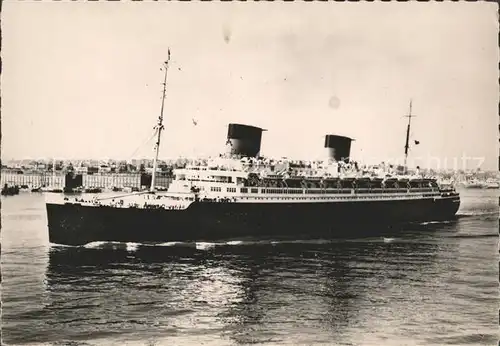 Dampfer Oceanliner Liberte French Line Kat. Schiffe