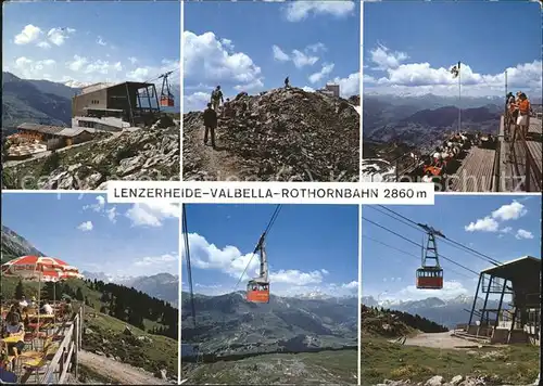 Seilbahn Lenzerheide-Valbella-Rothornbahn / Bahnen /