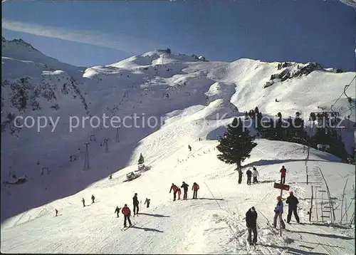 Skifahren Flumserberg Abfahrt Maschgenkamm Kat. Sport