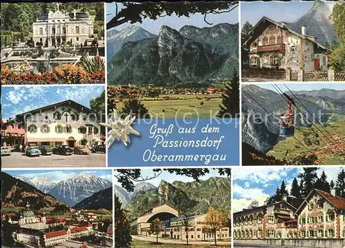 Seilbahn Passionsdorf Oberammergau Edelweiss / Bahnen /