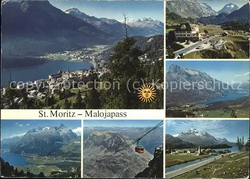 Seilbahn St. Moritz Malojapass / Bahnen /