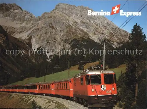 Bergbahn Bernina Express Kat. Bergbahn