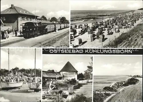 Eisenbahn Ostseebad Kuehlungsborn Kat. Eisenbahn