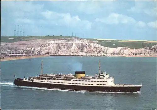 Dampfer Oceanliner Faehre m s Koning Albert Kat. Schiffe