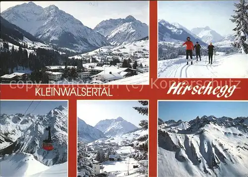 Skifahren Seilbahn Hirschegg Kleinwalsertal Kat. Sport