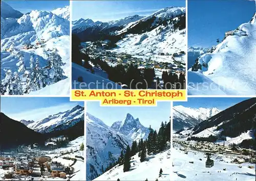 Seilbahn St. Anton St. Christoph Arlberg-Tirol / Bahnen /