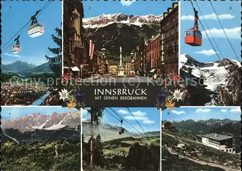 Seilbahn Innsbruck Bergbahn / Bahnen /