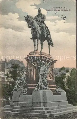 Denkmal Frankfurt a. M. Denkmal Kaiser Wilhelm I.  / Denkmaeler /