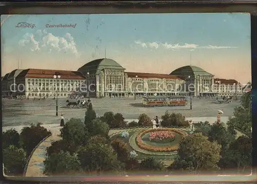 Strassenbahn Leipzig Centralbahnhof Kat. Strassenbahn