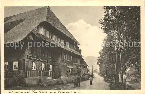 Schwarzwald Gasthaus "Zum Himmelreich" Kat. Regionales