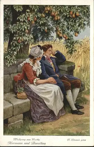 Goethe Hermann & Dorothea Kuenstler F. Elssner