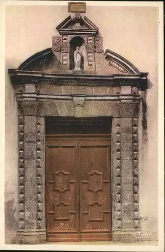 aw13625 Saint-Tropez Var Porte de la Chapelle de la Misericorde Kategorie. Saint-Tropez Alte Ansichtskarten