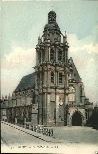 aw16486 Blois Loir et Cher Cathedrale Kategorie. Blois Alte Ansichtskarten