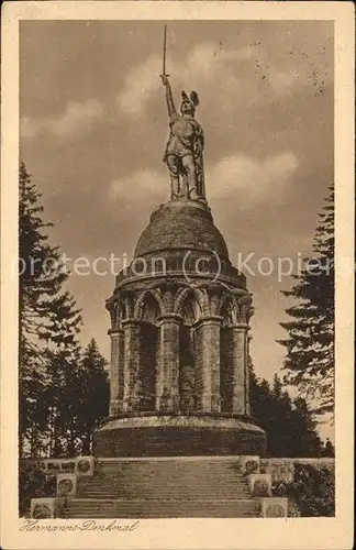 dg22578 Hermannsdenkmal Hermannsdenkmal Kategorie. Detmold Alte Ansichtskarten