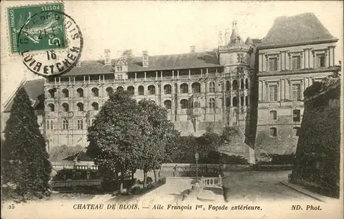 hw07588 Blois Loir et Cher Chateau  Kategorie. Blois Alte Ansichtskarten