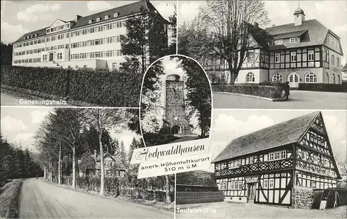 pw01301 Ilbeshausen-Hochwaldhausen Teufelsmuehle Genesungsheim Kategorie. Grebenhain Alte Ansichtskarten