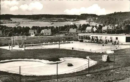 pw01310 Ilbeshausen-Hochwaldhausen Schwimmbad Kategorie. Grebenhain Alte Ansichtskarten