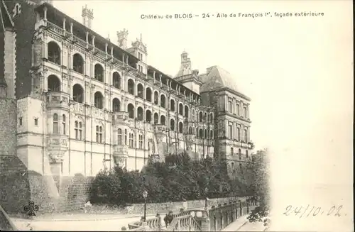 wb05164 Blois Loir et Cher Blois Chateau de Blois * Kategorie. Blois Alte Ansichtskarten