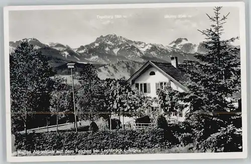 we16028 Lechbruck See Lechbruck Cafe Alpenblick x Kategorie. Lechbruck am See Alte Ansichtskarten