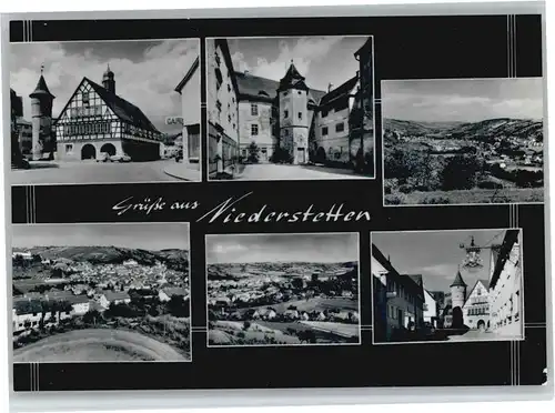 wu32022 Niederstetten Wuerttemberg Niederstetten  * Kategorie. Niederstetten Alte Ansichtskarten