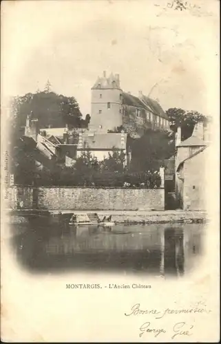 ww73426 Montargis Loiret Montargis Chateau x Kategorie. Montargis Alte Ansichtskarten