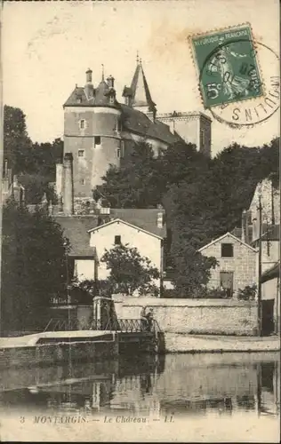 ww73431 Montargis Loiret Montargis Chateau  x Kategorie. Montargis Alte Ansichtskarten