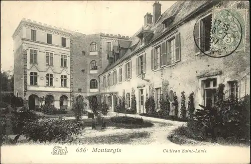 ww74738 Montargis Loiret Montargis Chateau Saint-Louis x Kategorie. Montargis Alte Ansichtskarten