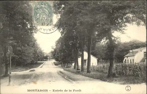 ww74747 Montargis Loiret Montargis Foret x Kategorie. Montargis Alte Ansichtskarten