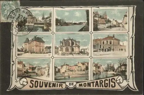 ww74760 Montargis Loiret Montargis  x Kategorie. Montargis Alte Ansichtskarten