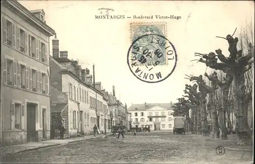 wx37075 Montargis Loiret Montargis Boulevard Victor Hugo x Kategorie. Montargis Alte Ansichtskarten