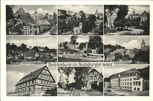 Tecklenburg Ansichten Jugendherberge Genesungsheim Legge Kat. Tecklenburg