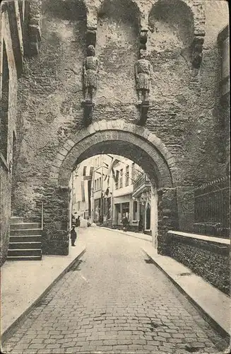 Andernach Rheintor historische Figuren Kat. Andernach