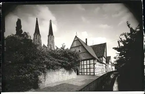 Soest Arnsberg Panorama mit Kirche / Soest /Soest LKR