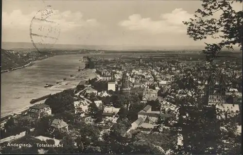 Andernach Totalansicht Kat. Andernach