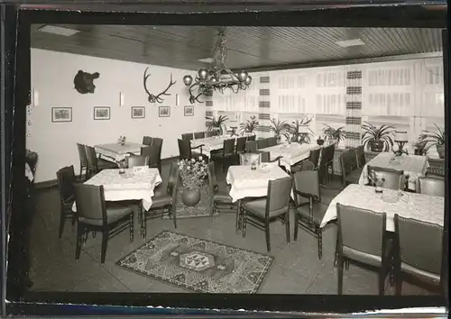 Schlangen Lippe Forsthaus Kreuzkrug Restaurant Kat. Schlangen
