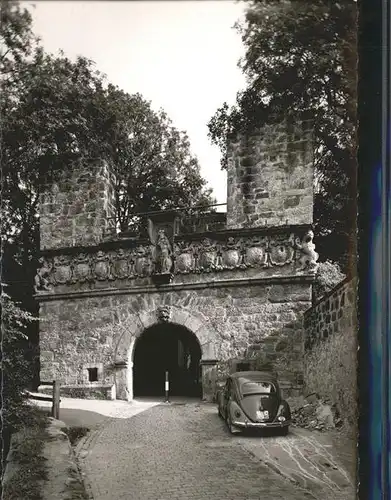 Tecklenburg Burgtor Auto Kat. Tecklenburg