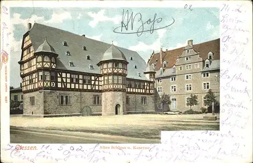 Giessen Lahn Altes Schloss Kaserne / Giessen /Giessen LKR