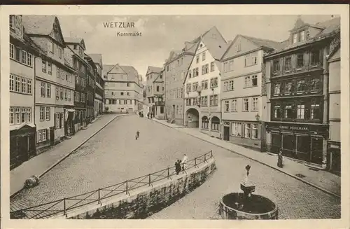 Wetzlar Kornmarkt Kat. Wetzlar