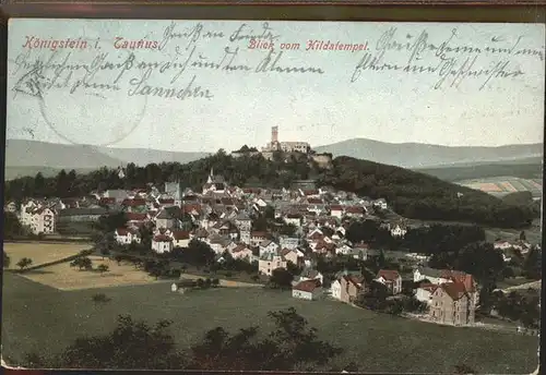 Koenigstein Taunus Hildatempel Kat. Koenigstein im Taunus