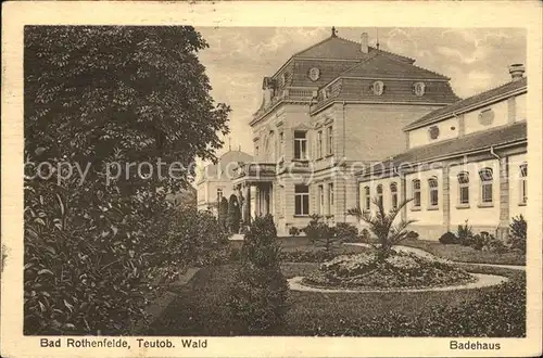 Bad Rothenfelde Badehaus Kat. Bad Rothenfelde